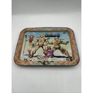 Masters Of The Universe Serving Tray 1982  (He-man, Teela, Orko, Man-at-arms)